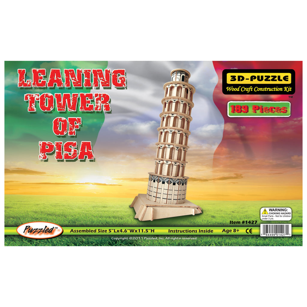 Puzzled Leaning Tower of Pisa