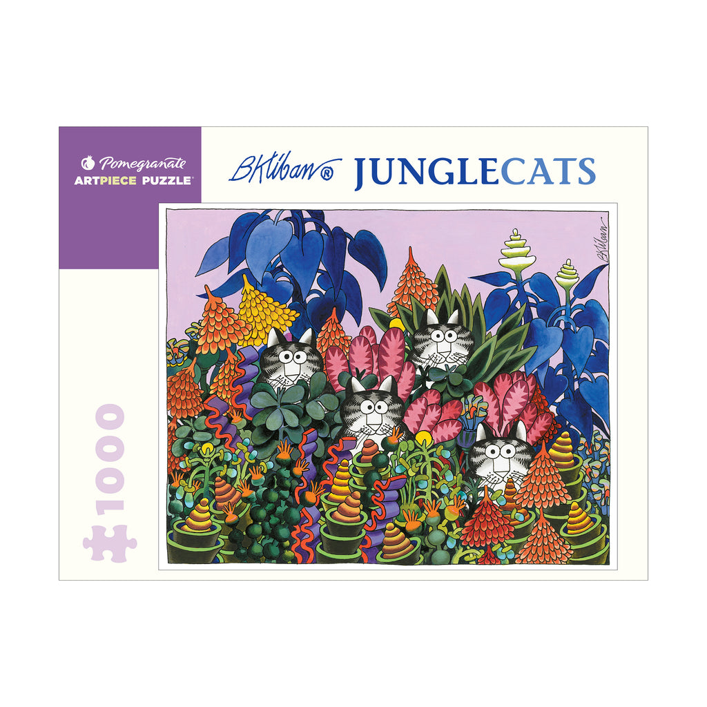 Pomegranate Communications, Inc. B. Kliban - Jungle Cats Puzzle: 1000 Pcs