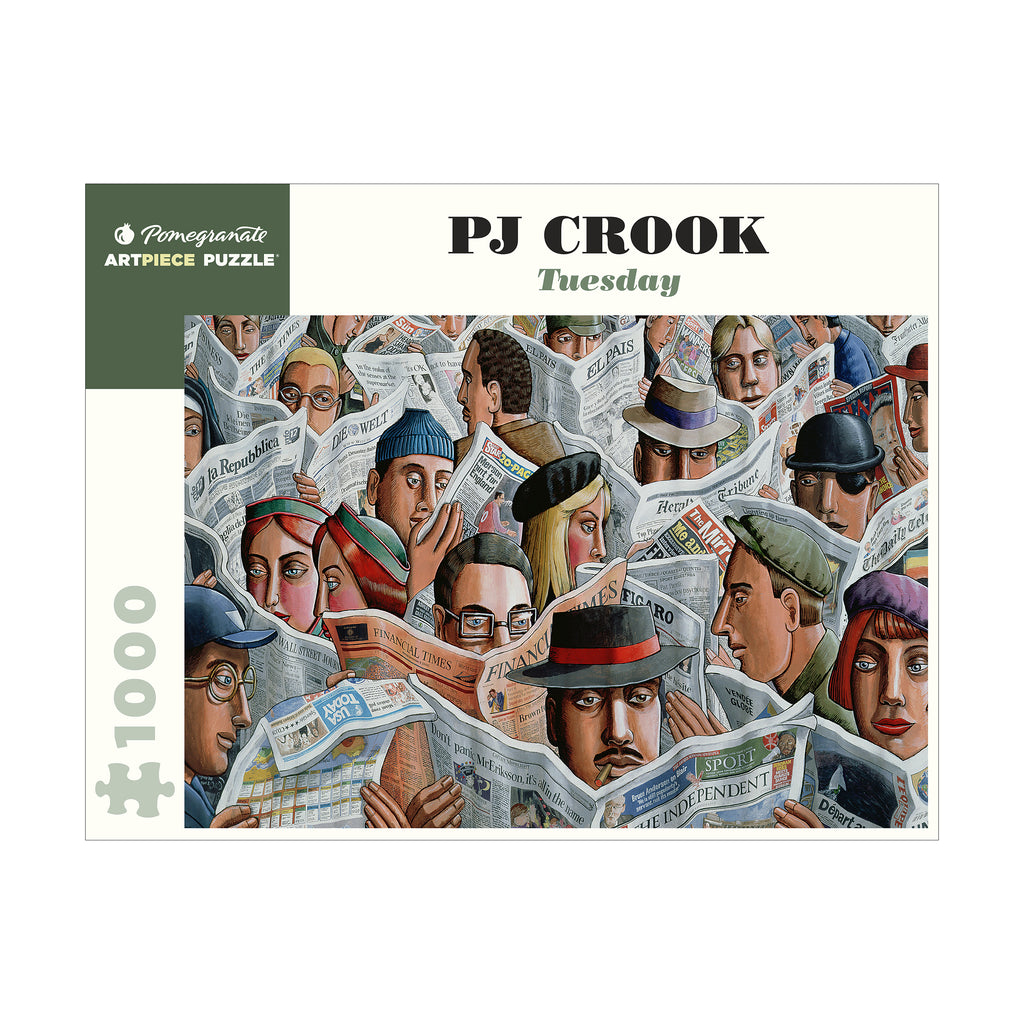 Pomegranate Communications, Inc. PJ Crook - Tuesday Puzzle: 1000 Pcs