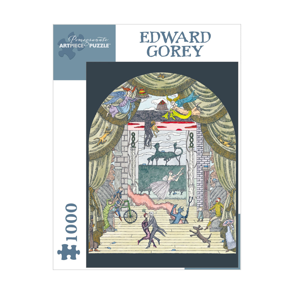 Pomegranate Communications, Inc. Edward Gorey - Untitled Puzzle: 1000 Pcs