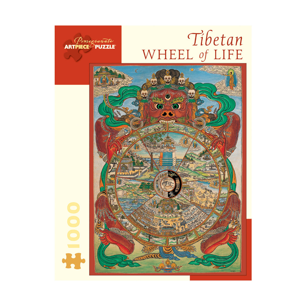 Pomegranate Communications, Inc. Tibetan Wheel of Life Puzzle: 1000 Pcs