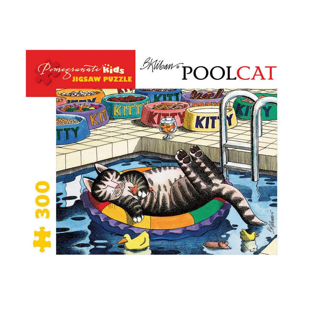 Pomegranate Communications, Inc. B. Kliban - Pool Cat Puzzle: 300 Pcs