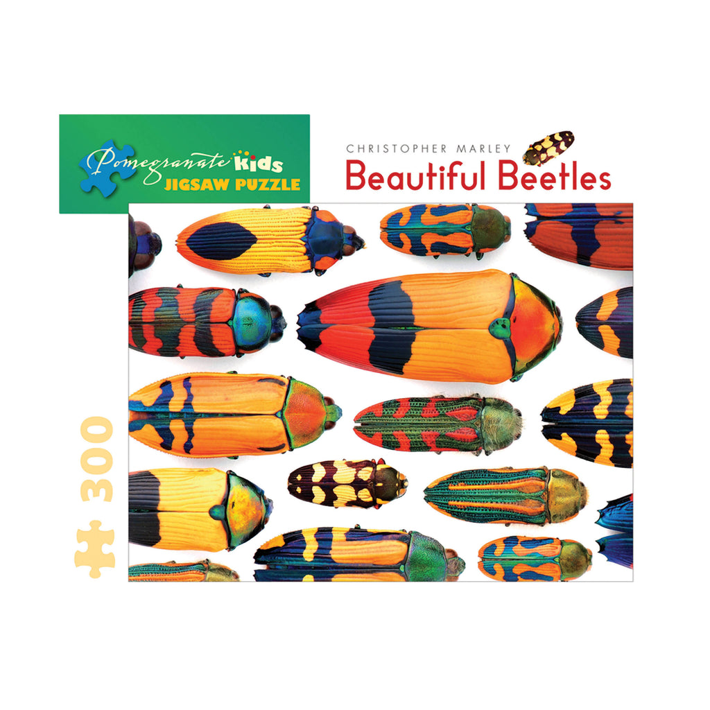 Pomegranate Communications, Inc. Christopher Marley - Beautiful Beetles Puzzle: 300 Pcs