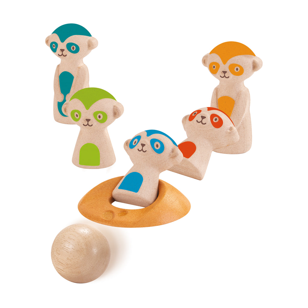 Plan Toys Meerkat Bowling