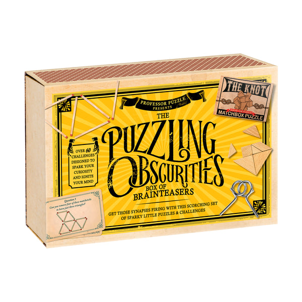 未開封box フレイムズ・オブ・デストラクション　ヴレインズ The Puzzling Obscurities Box of Brainteasers | Puzzles