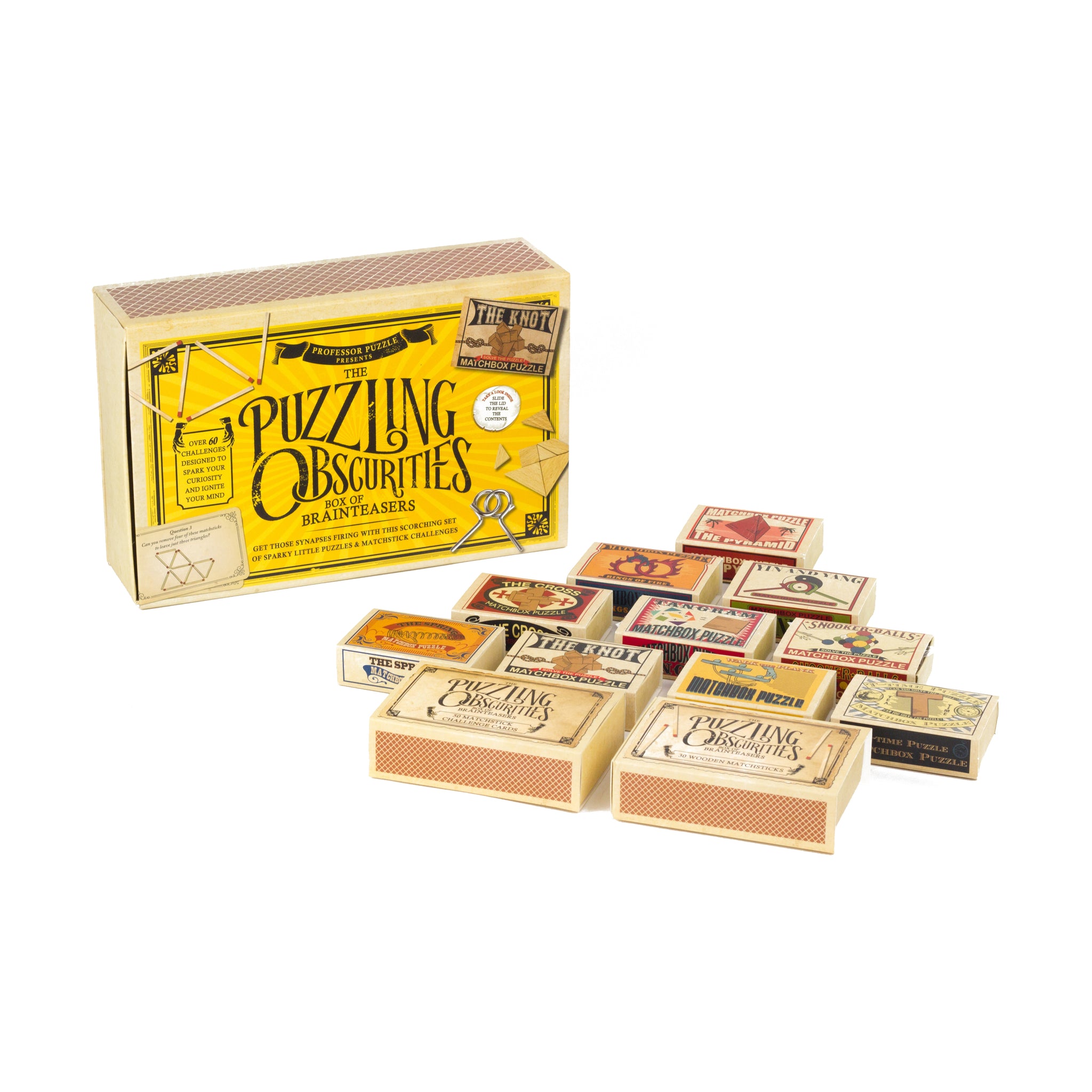 The Puzzling Obscurities Box of Brainteasers | Puzzles