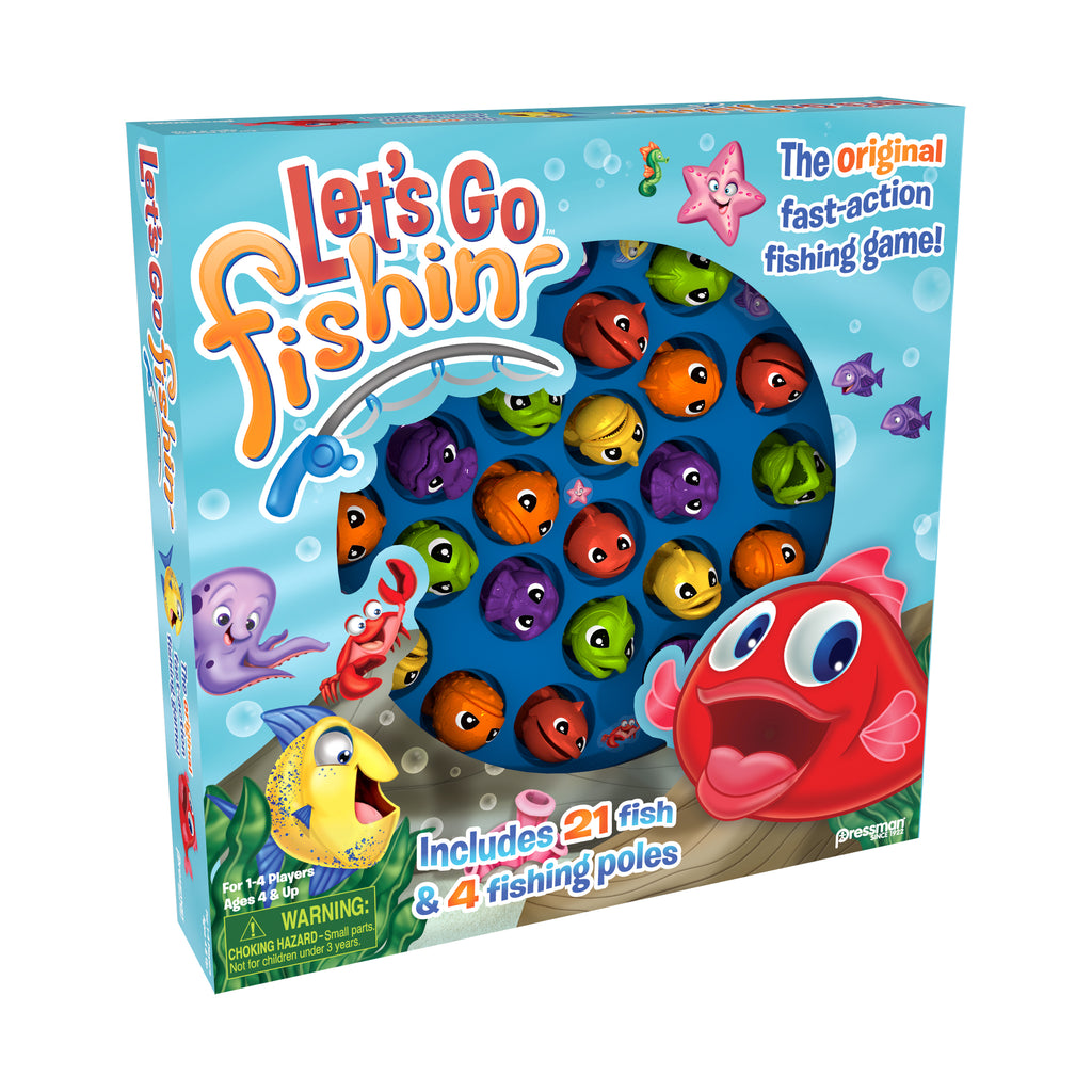 Pressman Toy Let's Go Fishin' Game