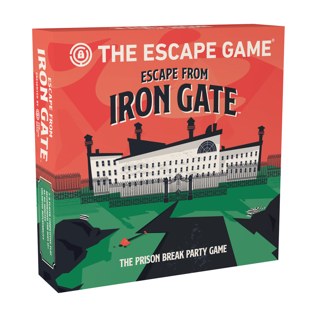 Pressman Toy The Escape Game: Escape from Iron Gate - The Prison Break Party Game