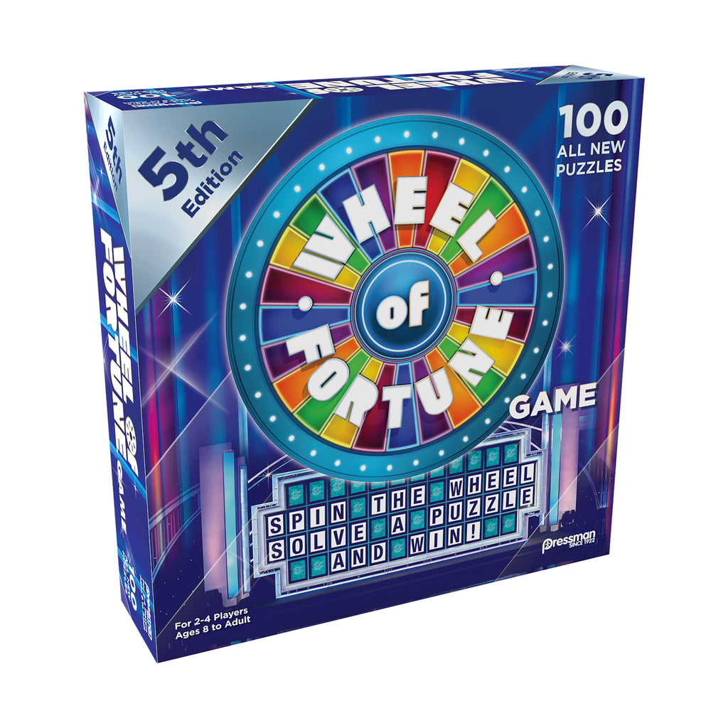 Pressman Toy Wheel of Fortune Game - 5th Edition
