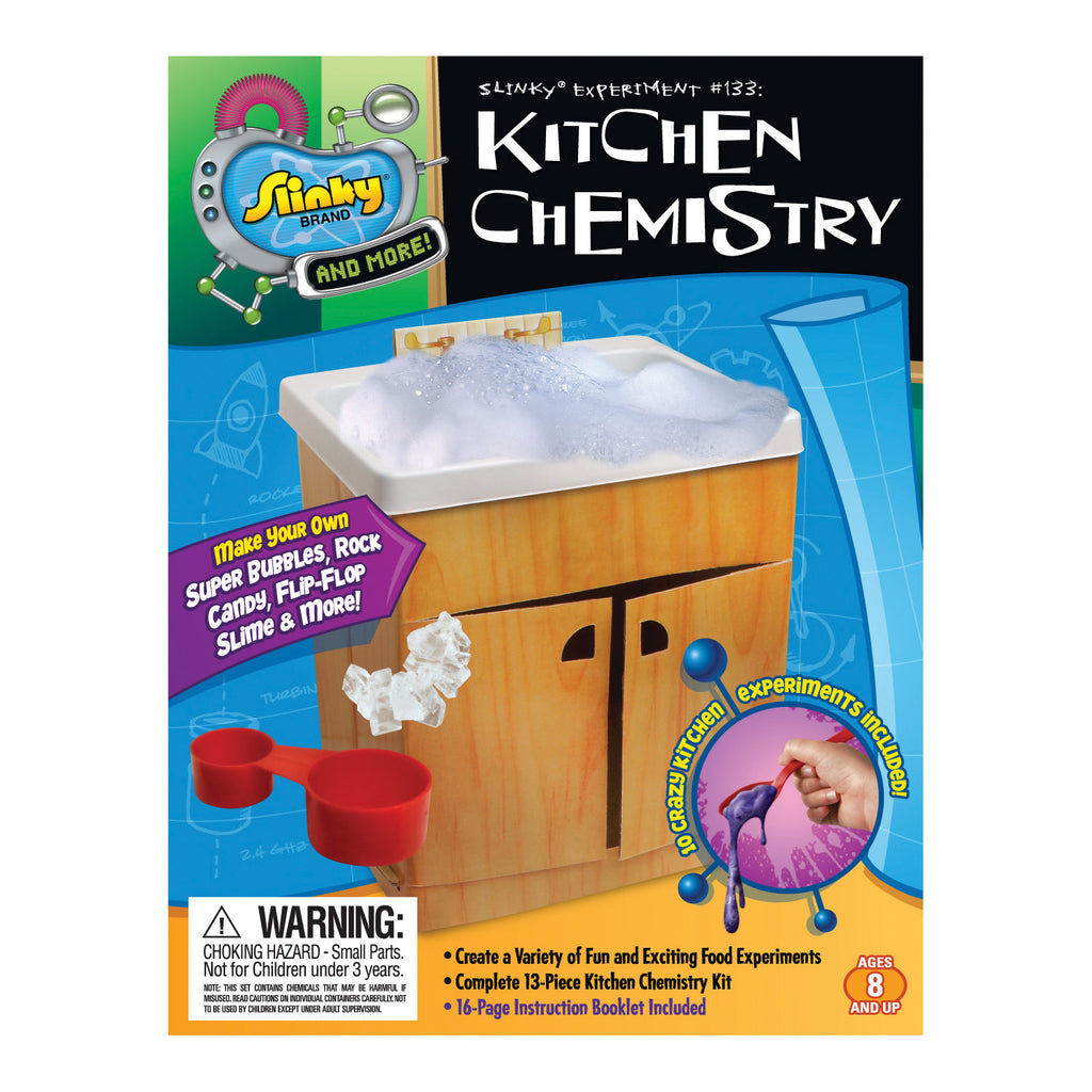 Scientific Explorer Slinky Science Kit - Kitchen Chemistry Mini Lab