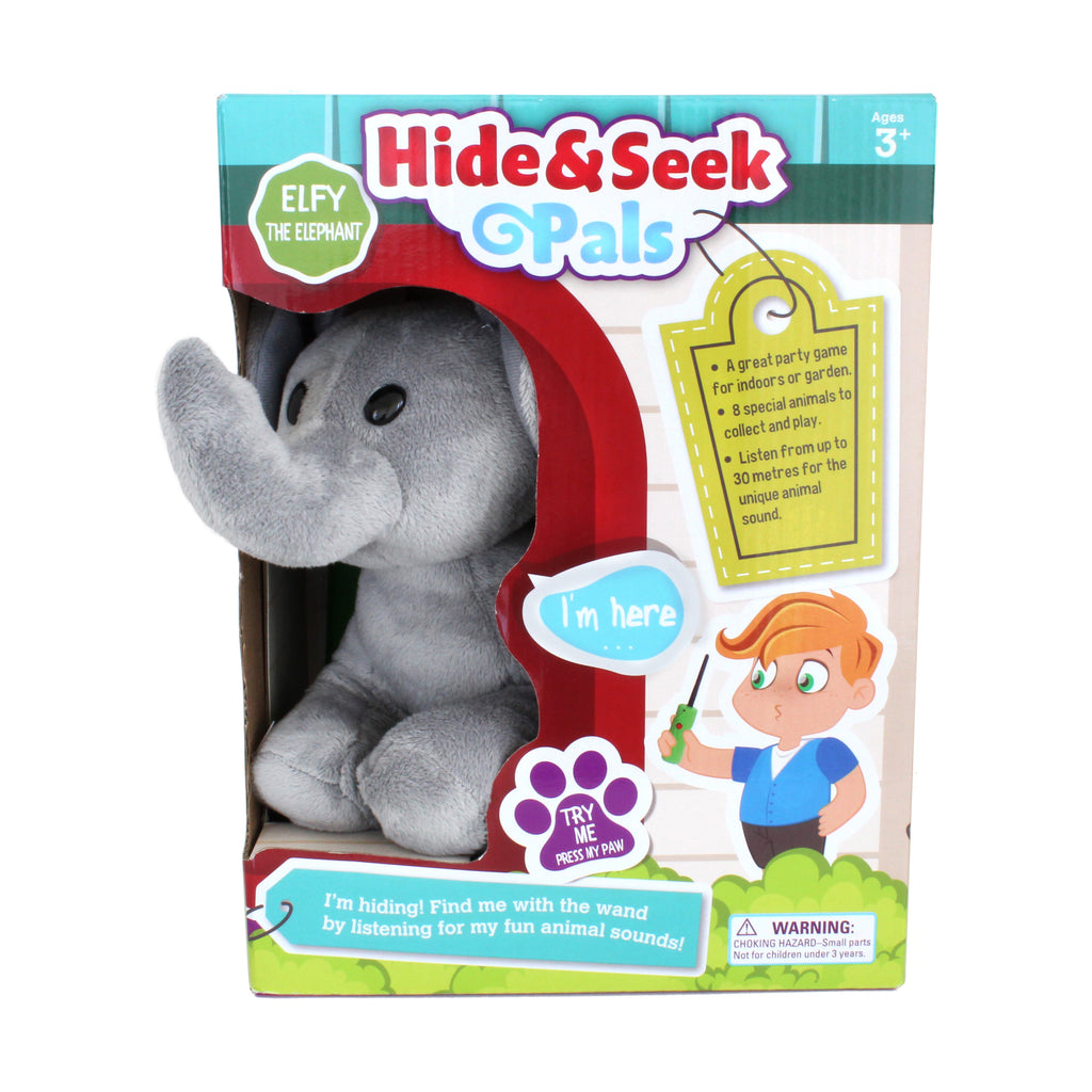 R&R Games Hide & Seek Pals - Elfy the Elephant