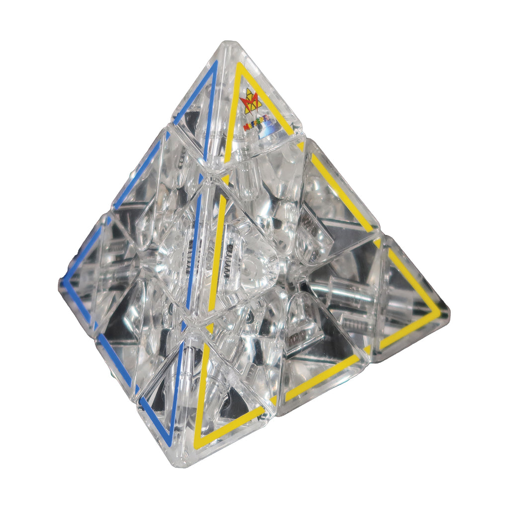 Project Genius Meffert's Puzzles - Pyraminx Crystal: 50th Anniversary Limited Edition