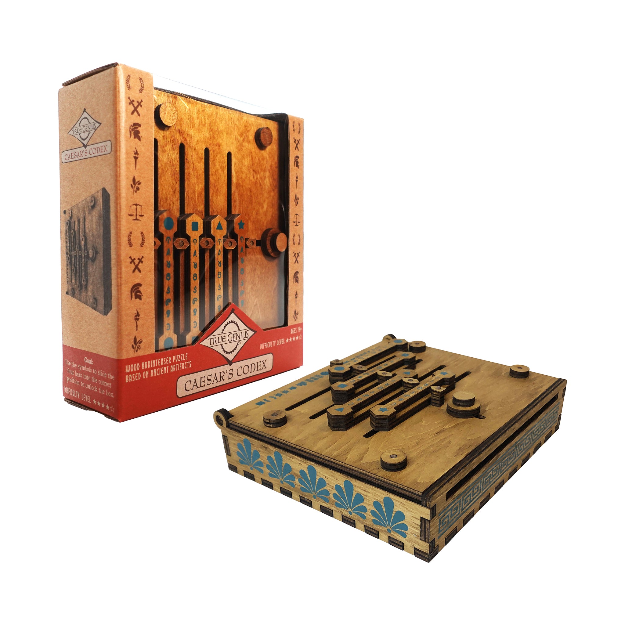 True Genius - Caesar's Codex | Brain Teaser Puzzles | AreYouGame