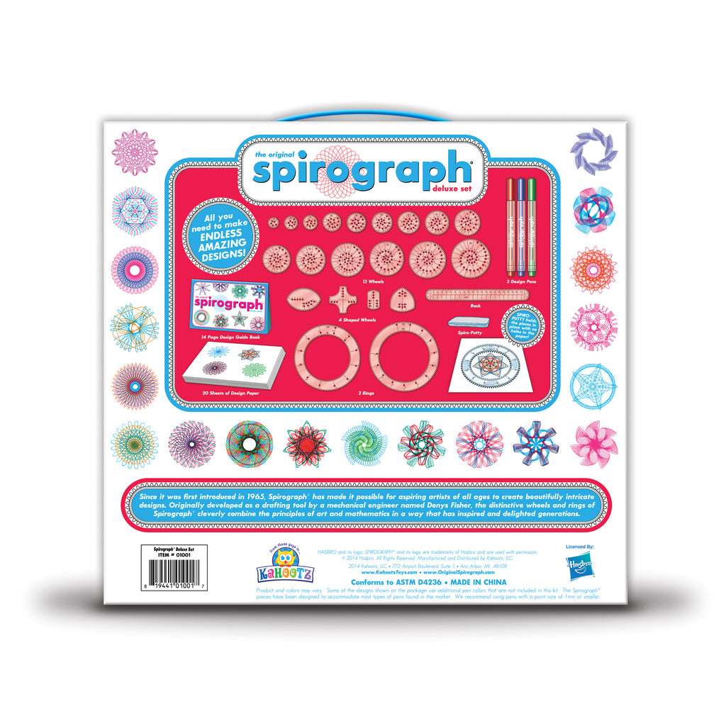 Spirograph Cyclex Spiral Drawing Tool, AreYouGame