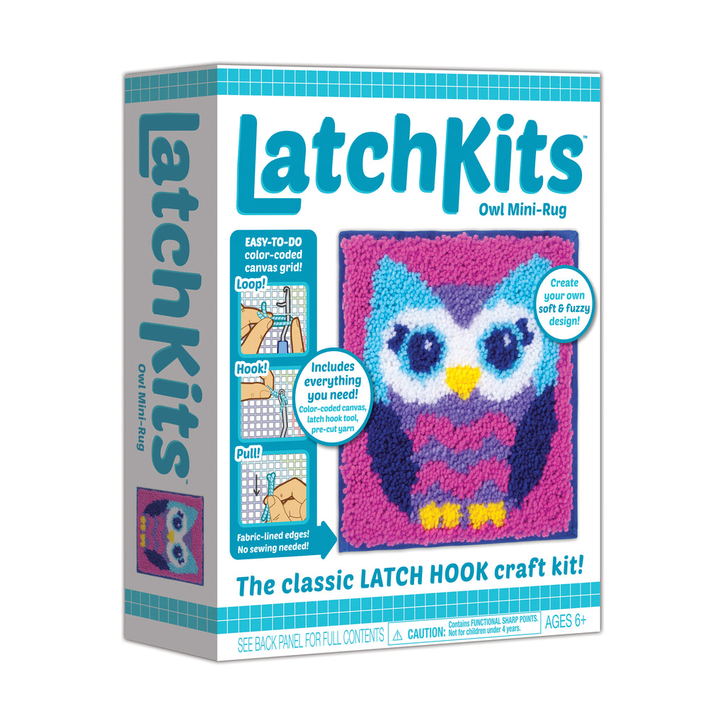LatchKits LatchKits Owl Mini-Rug