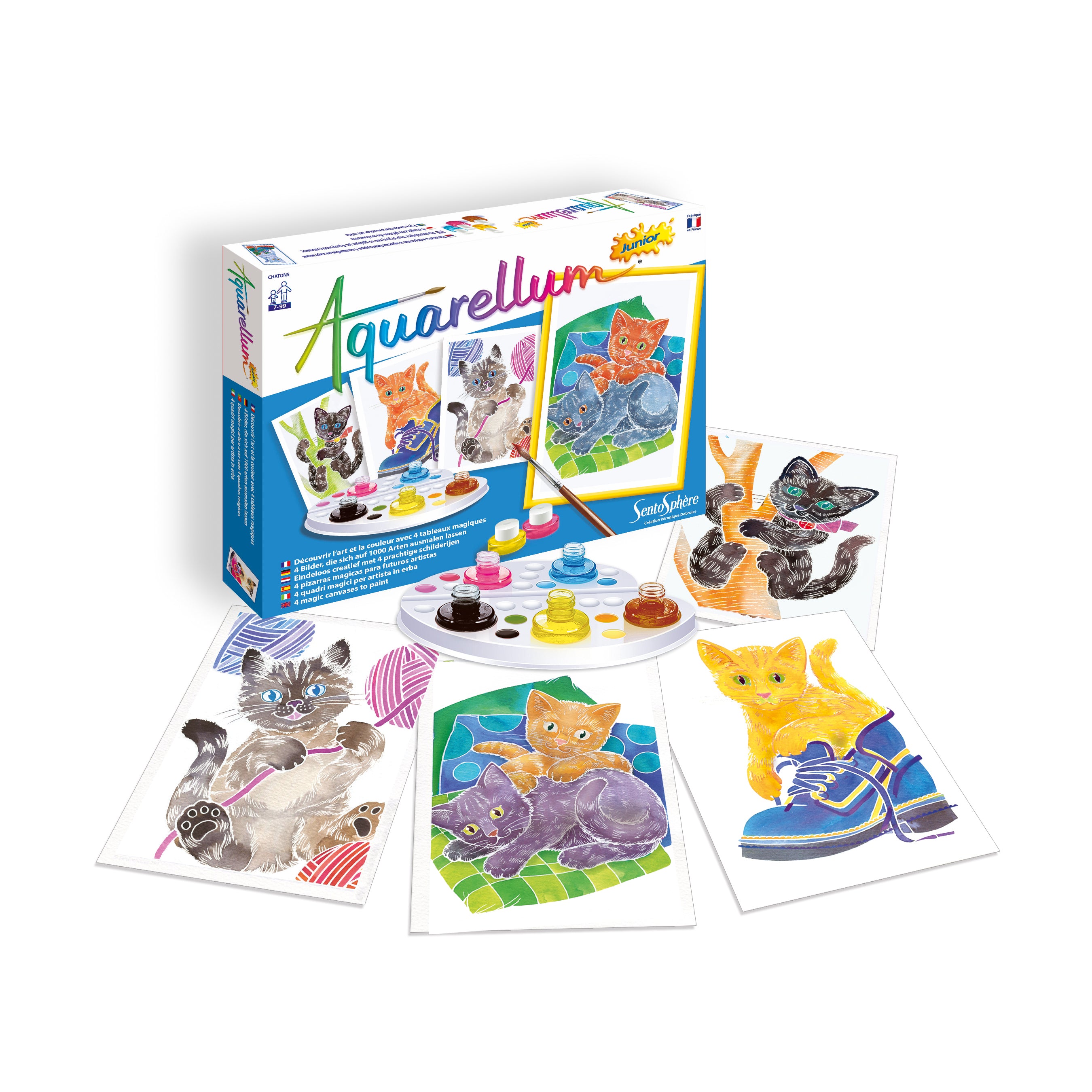  Sento Sphere Aquarellum: Magic Canvas Junior Fairies : Toys &  Games