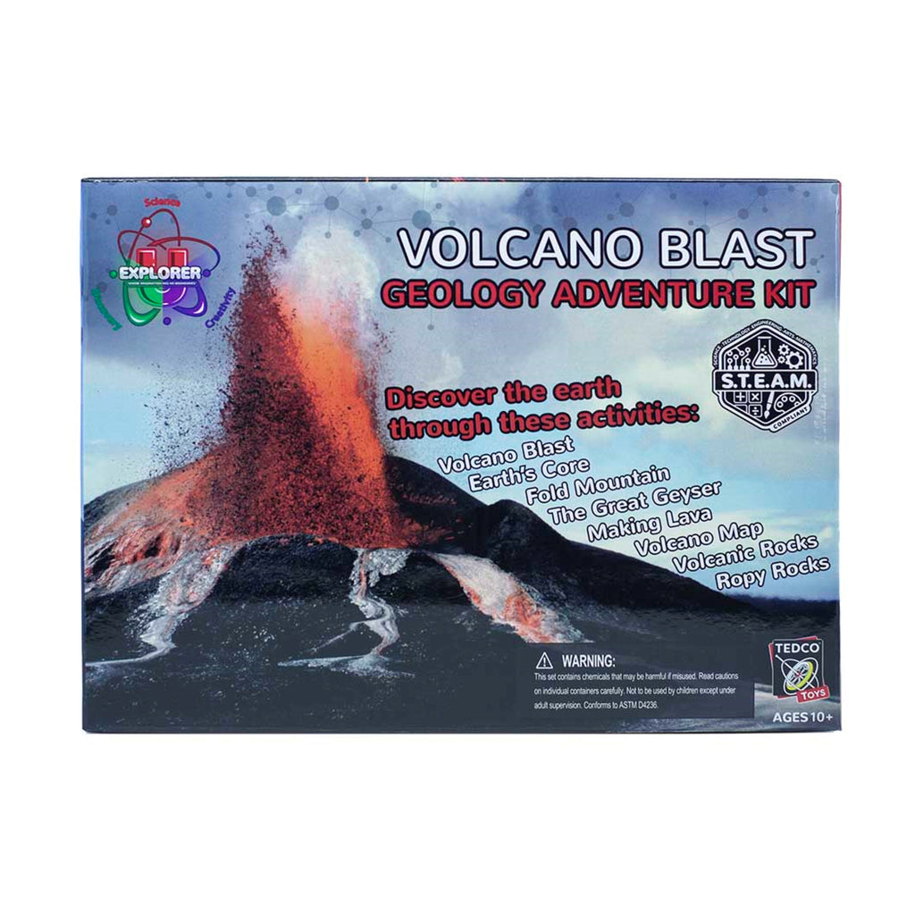 Tedco Toys Explorer-U Volcano Blast Geology Adventure Kit
