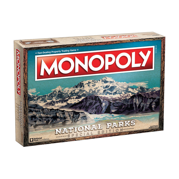 レア MONOPOLY National Parks Edition Monopoly - National Parks Special Edition | Family Games