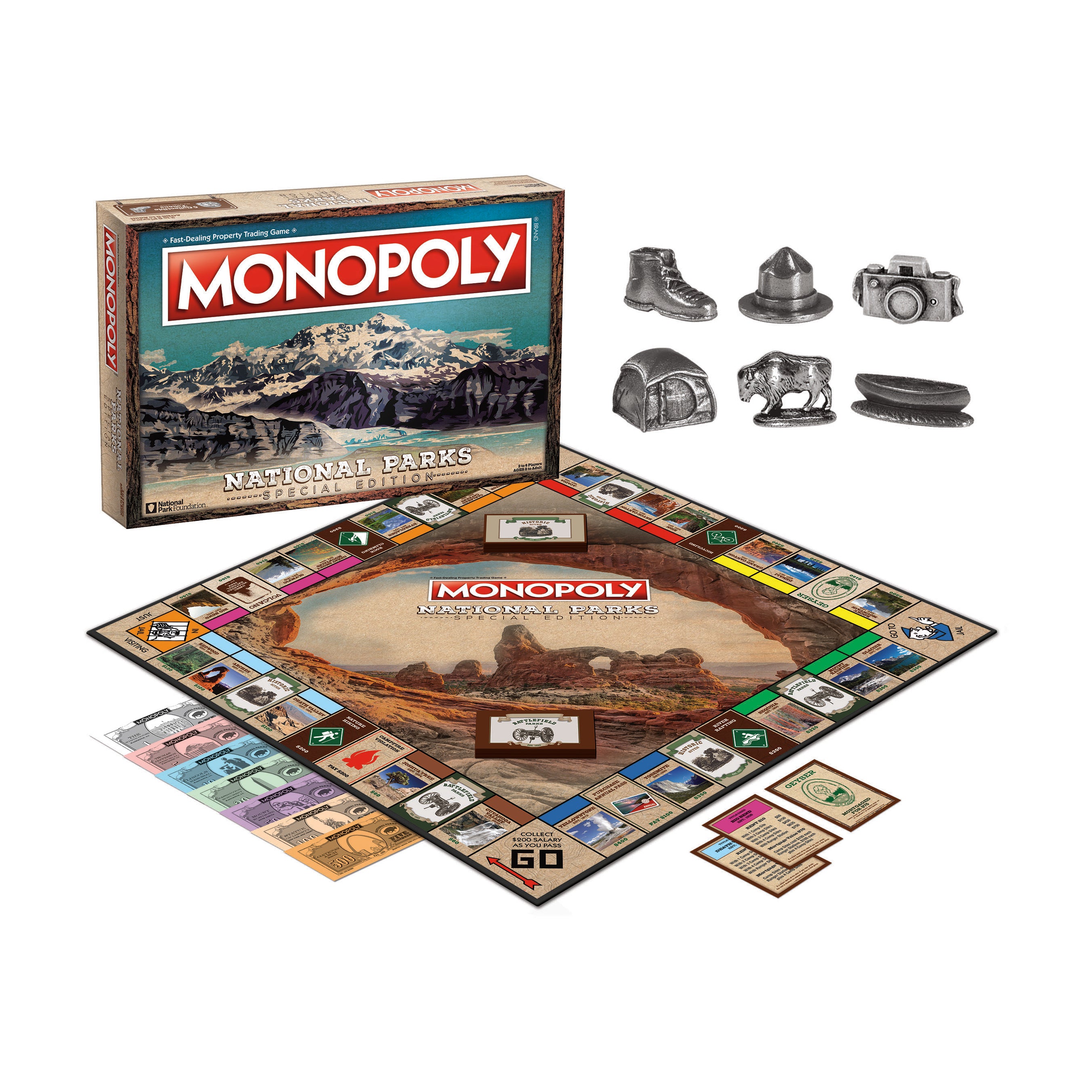 Monopoly The Mega Edition by Winning Moves Games USA, a Bigger and Faster  Version of Monopoly with the Speed Die for 2 to 8 Players, Ages 8 and up