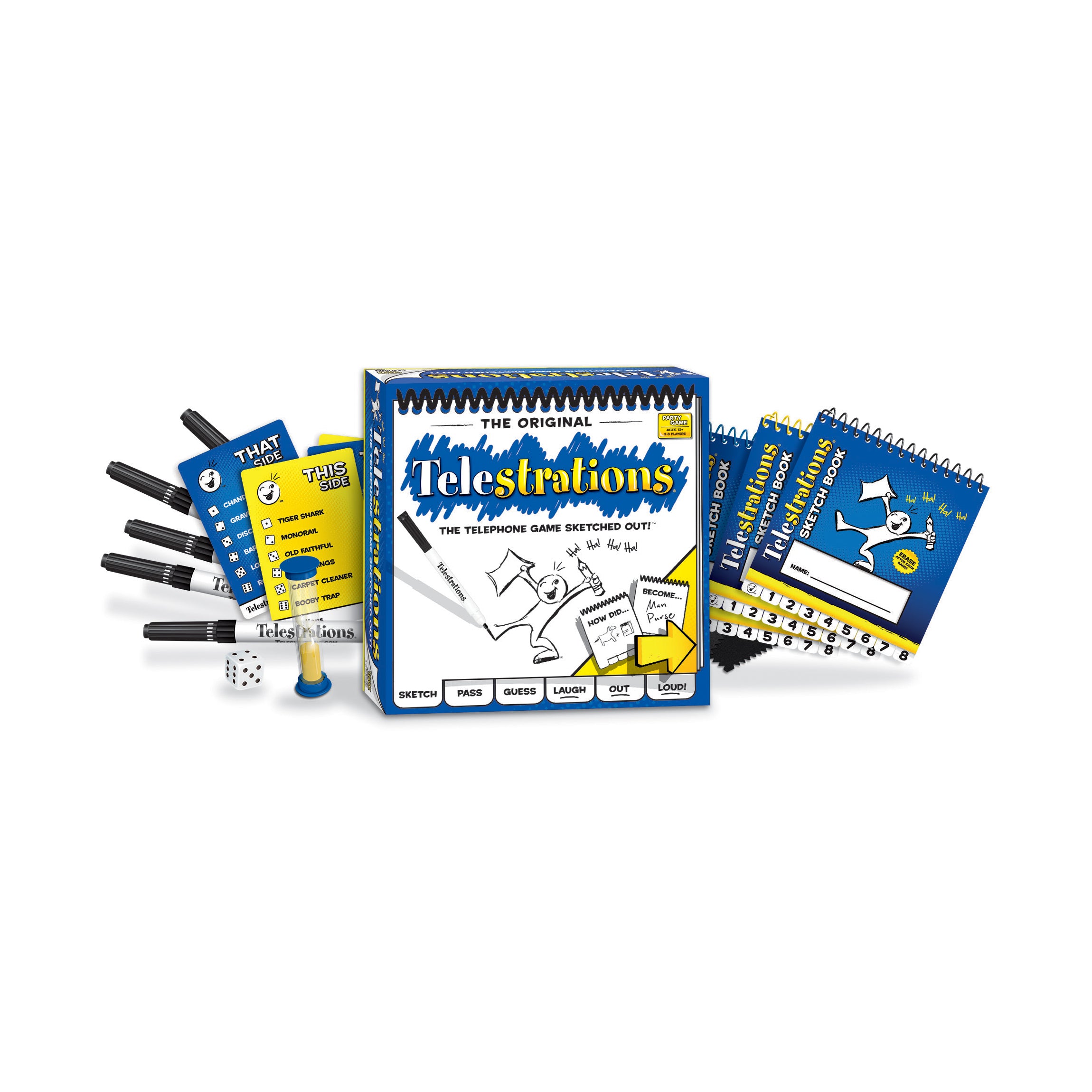Telestrations The Original Telephone Game Sketched Out Ages 12+ 4