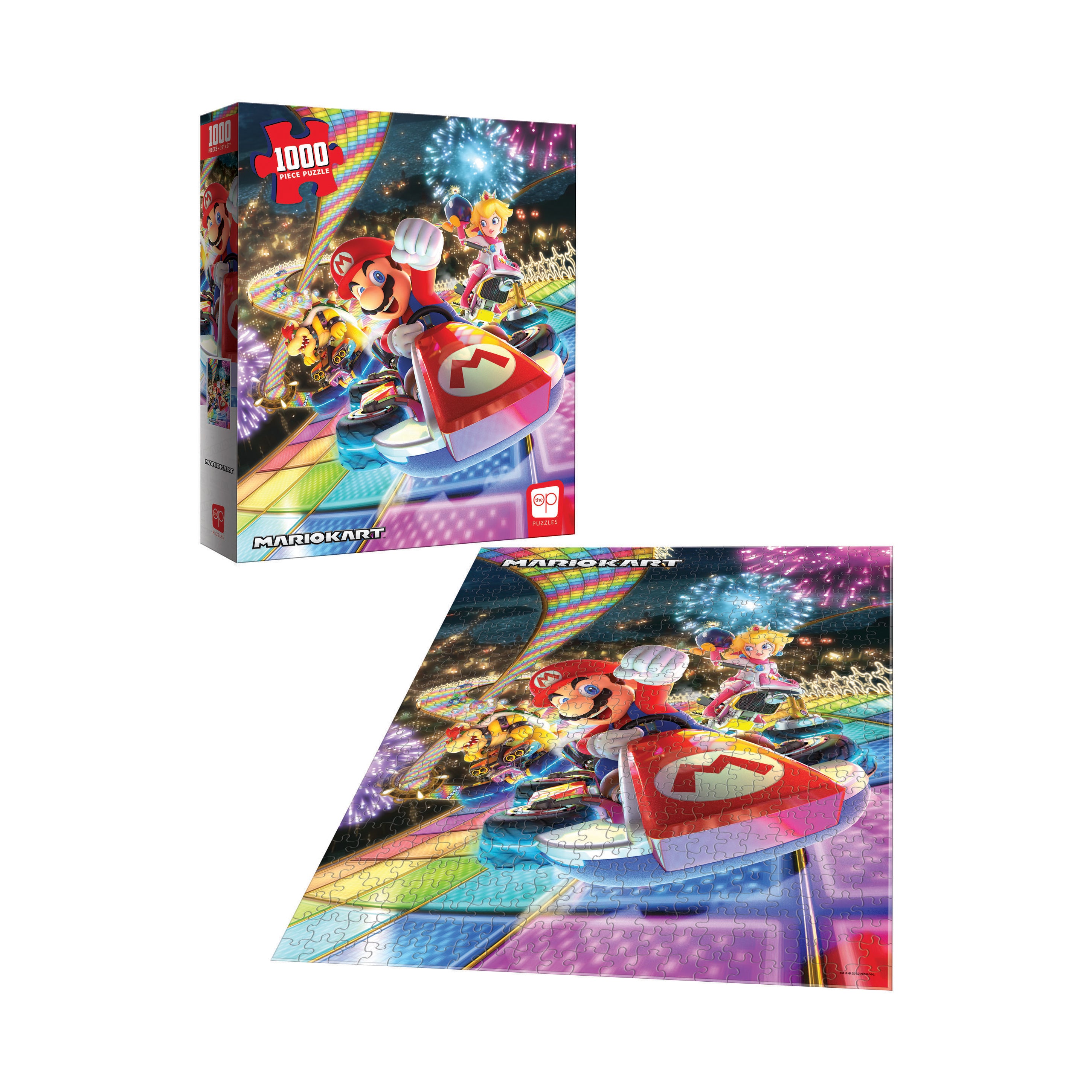 Nintendo Mario Kart Rainbow Road Puzzle: 1000 Pcs
