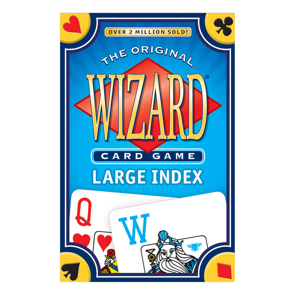 U.S. Games Systems Wizard Card Game - Large Index