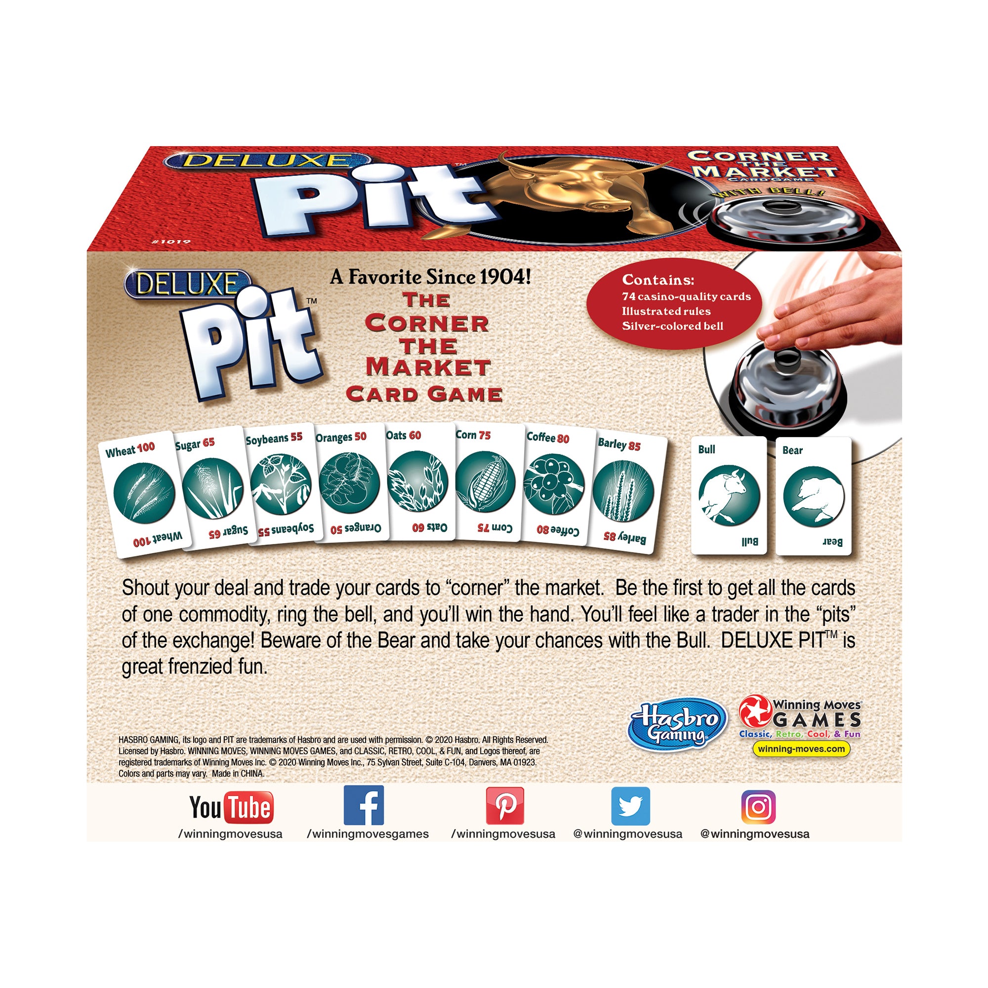 Deluxe Pit Card Game | Travel Game | AreYouGame – AreYouGame.com