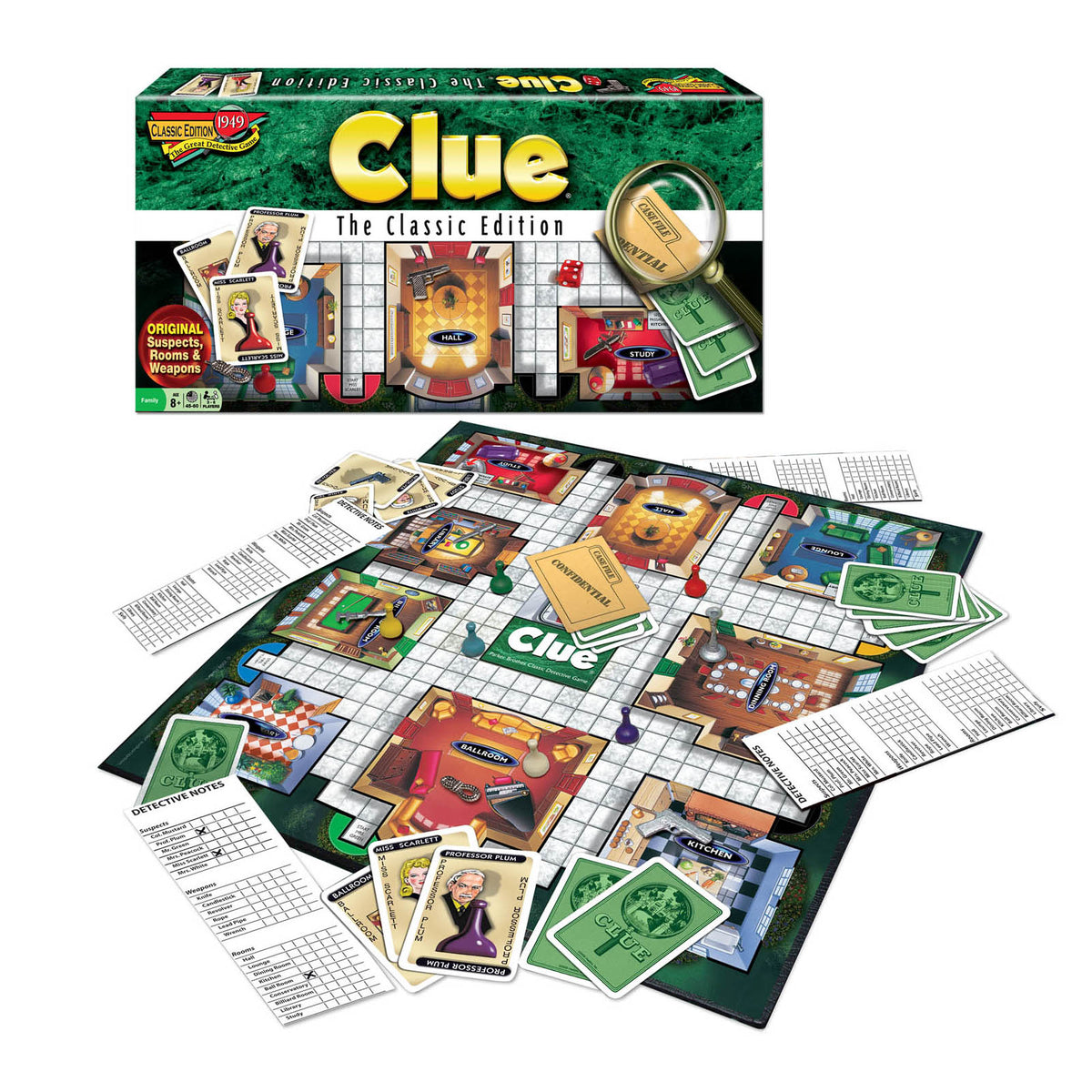 Clue - Classic Edition by Winning Moves