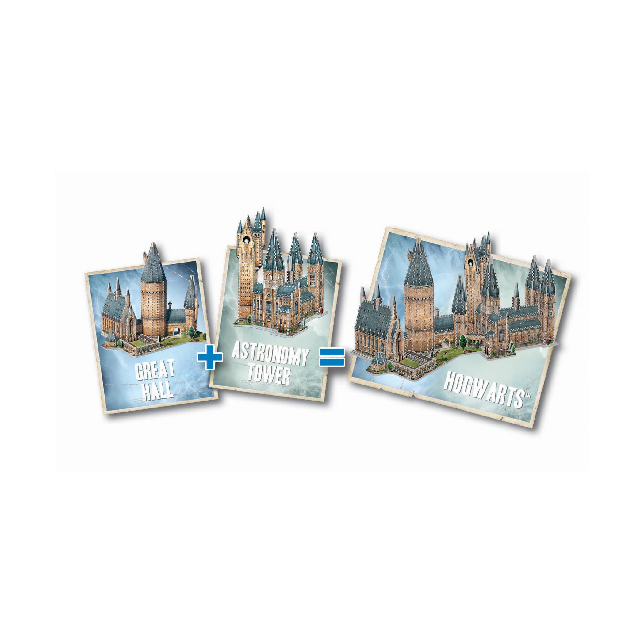 Astronomy Tower Harry Potter Hogwarts Great Hall 3d Puzzle Wrebbit