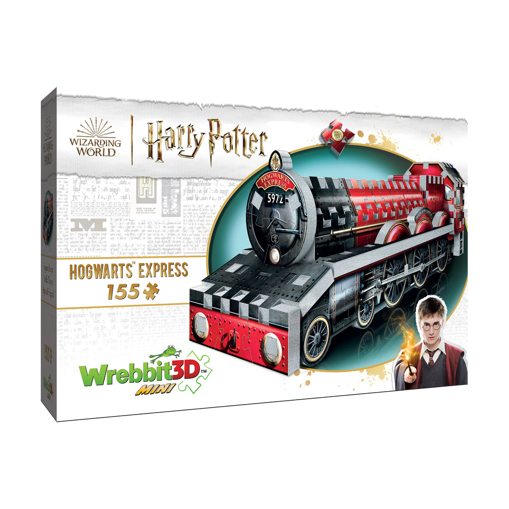 Wrebbit Harry Potter Collection - Hogwarts Express Mini 3D Puzzle: 155 Pcs