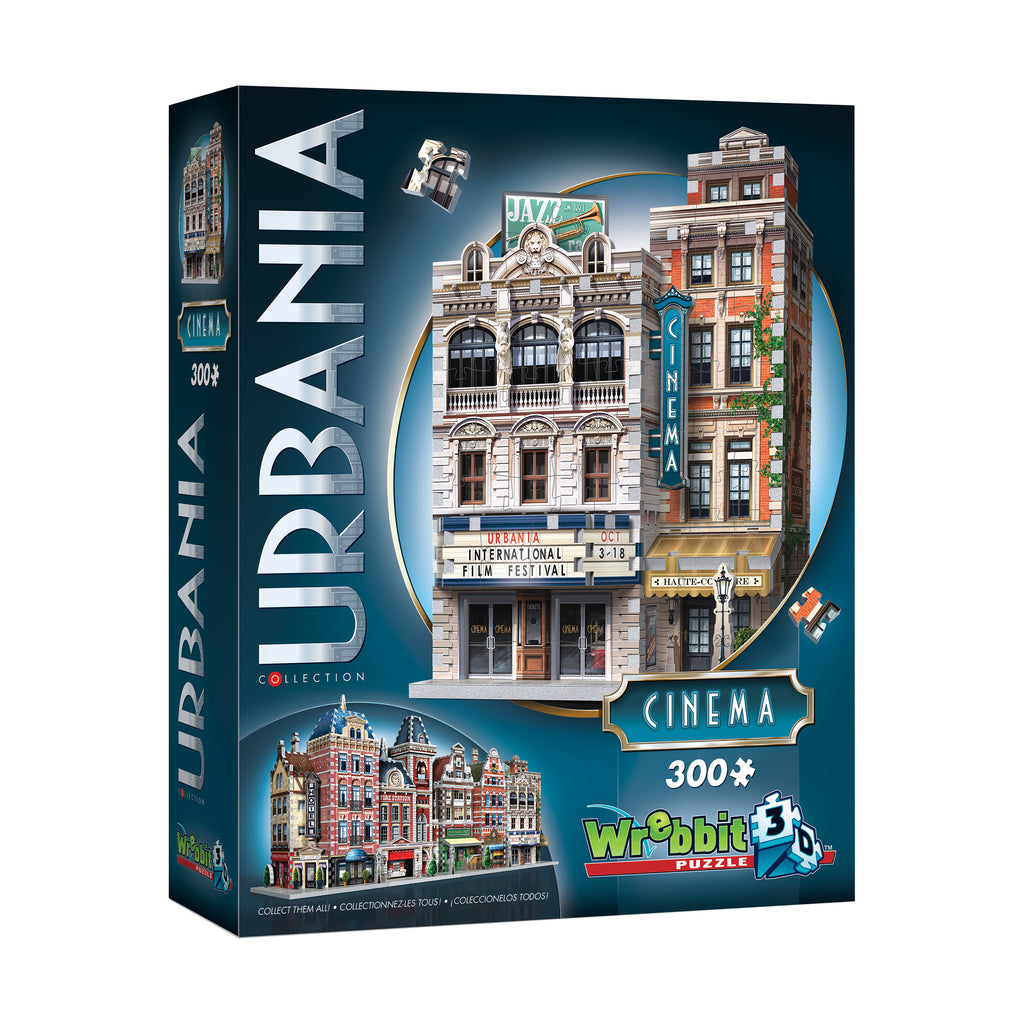 Wrebbit Urbania Collection - Cinema 3D Puzzle: 300 Pcs