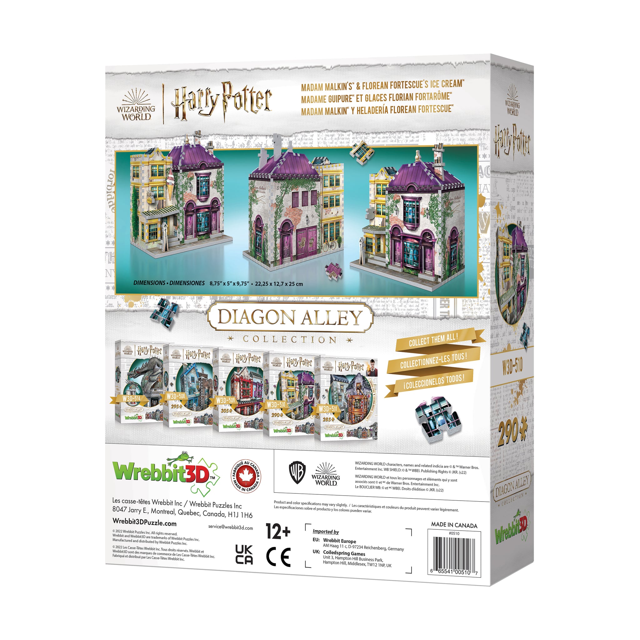 Harry Potter Daigon Alley Collection - Madam Malkin's & Florean