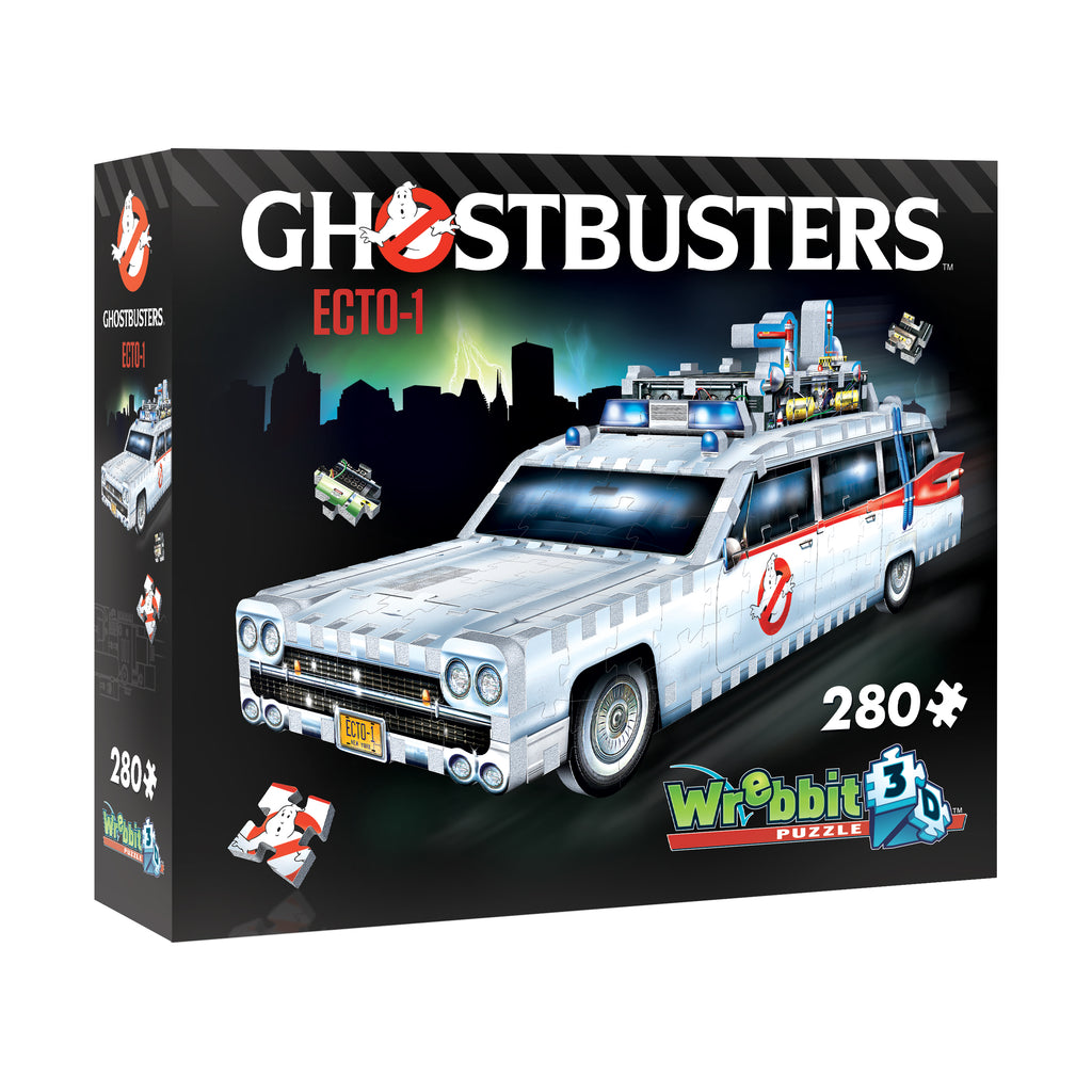 Wrebbit Ghostbusters - Ecto-1 3D Puzzle: 280 Pcs