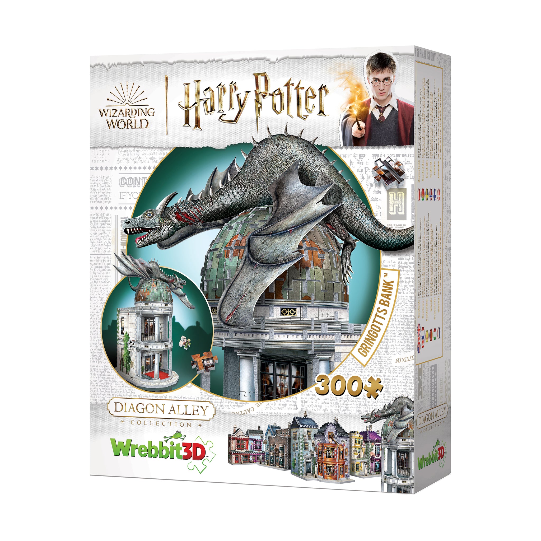 Harry Potter Daigon Alley Collection - Gringotts Bank 3D Puzzle