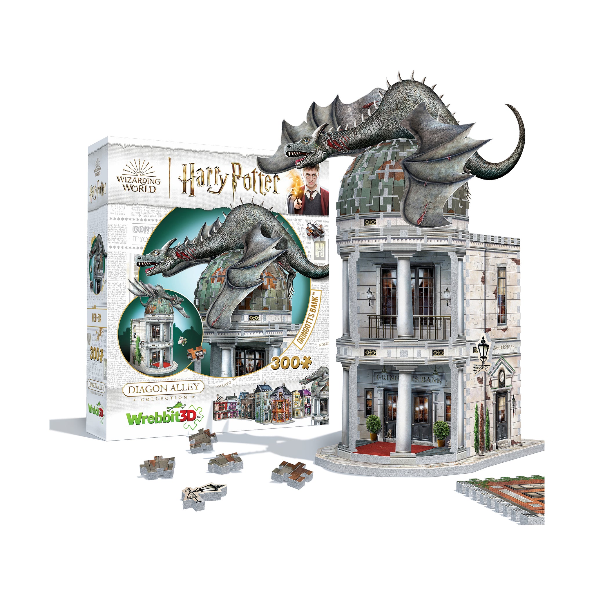 Harry Potter Daigon Alley Collection - Gringotts Bank 3D Puzzle