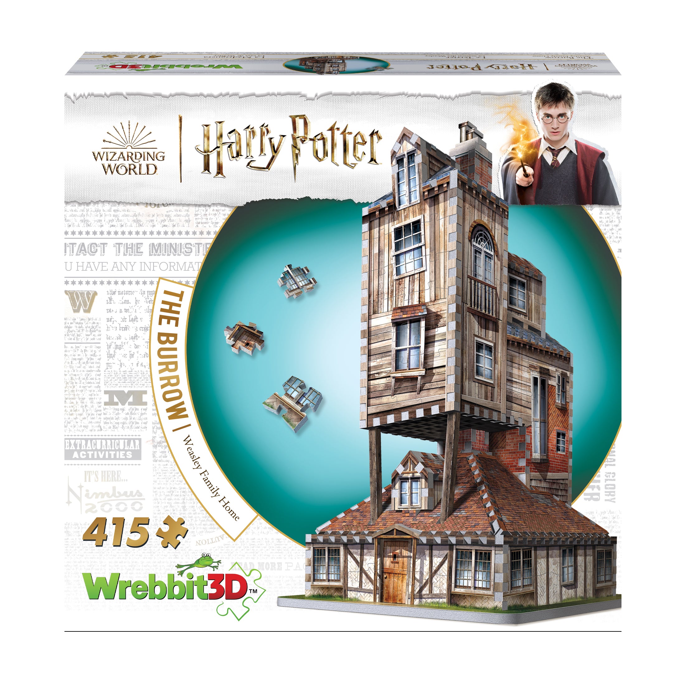 Harry Potter – The Burrow 3D Puzzle – U Games – Tates Toys Australia Harry Potter – The Burrow 3D Puzzle – U Games – Tates Toys Australia