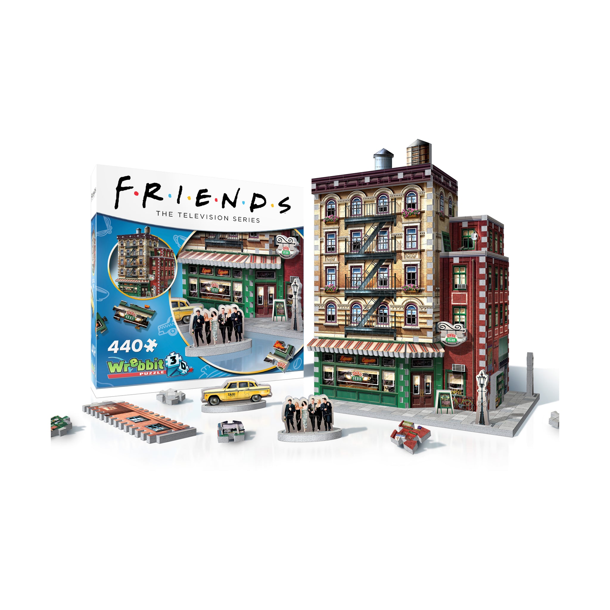 Friends - Central Perk 3D Jigsaw Puzzle: 440 Pcs | AreYouGame