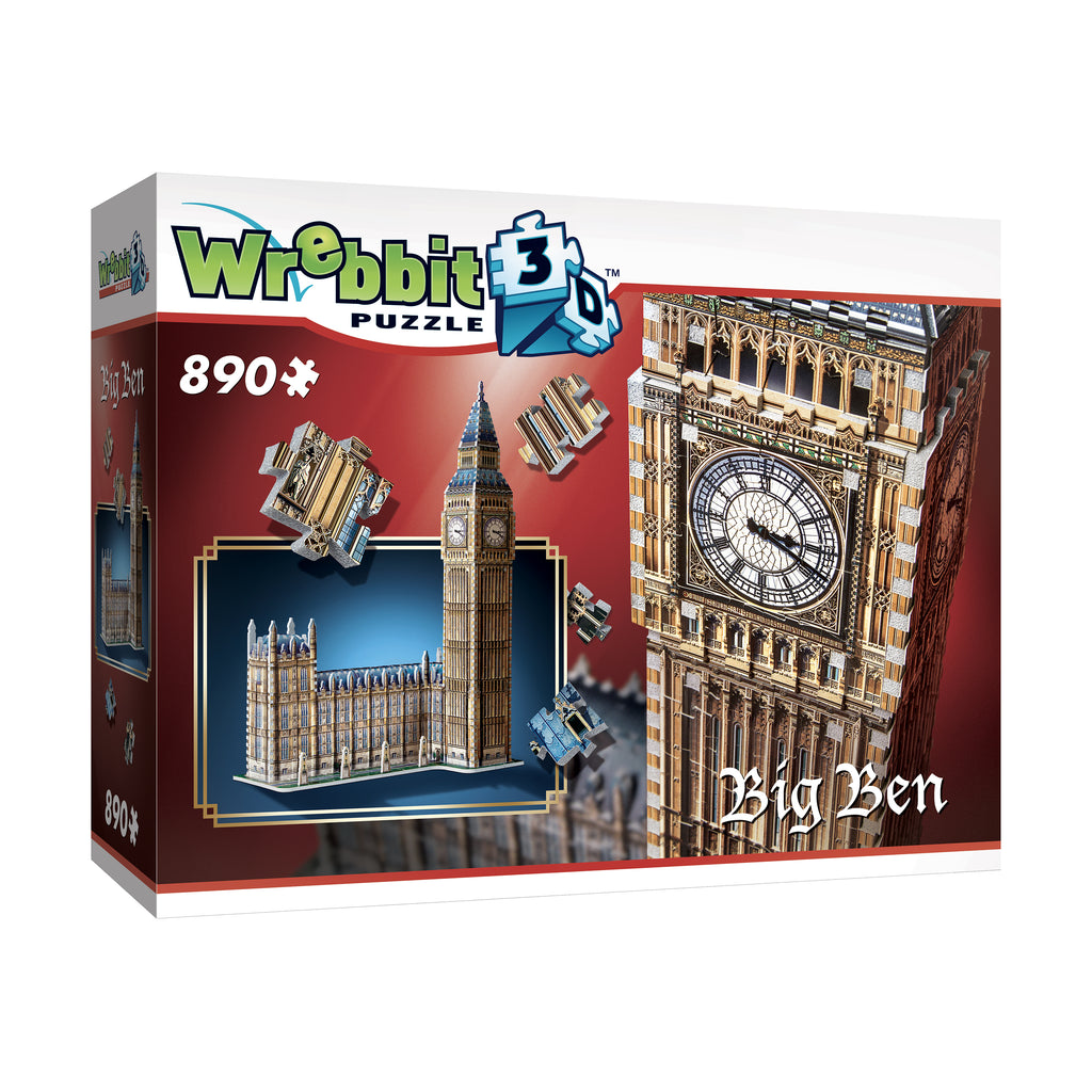 Wrebbit Big Ben 3D Puzzle: 890 Pcs