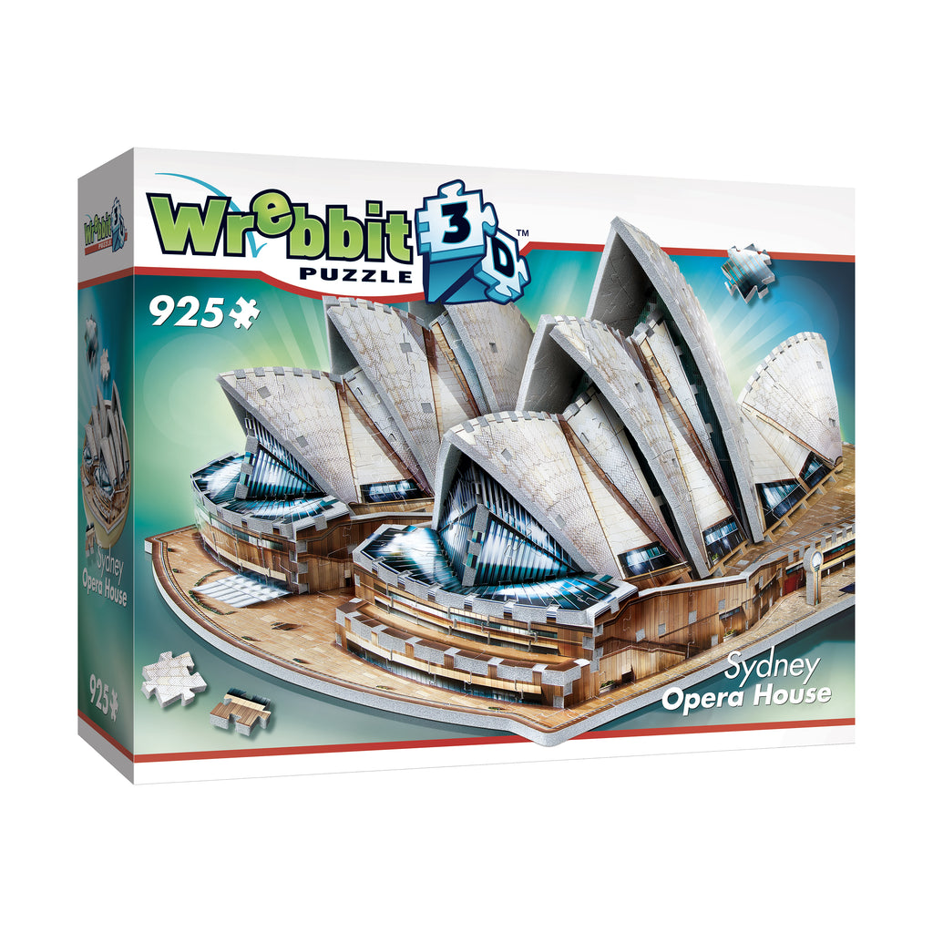 Wrebbit Sydney Opera House 3D Puzzle: 925 Pcs