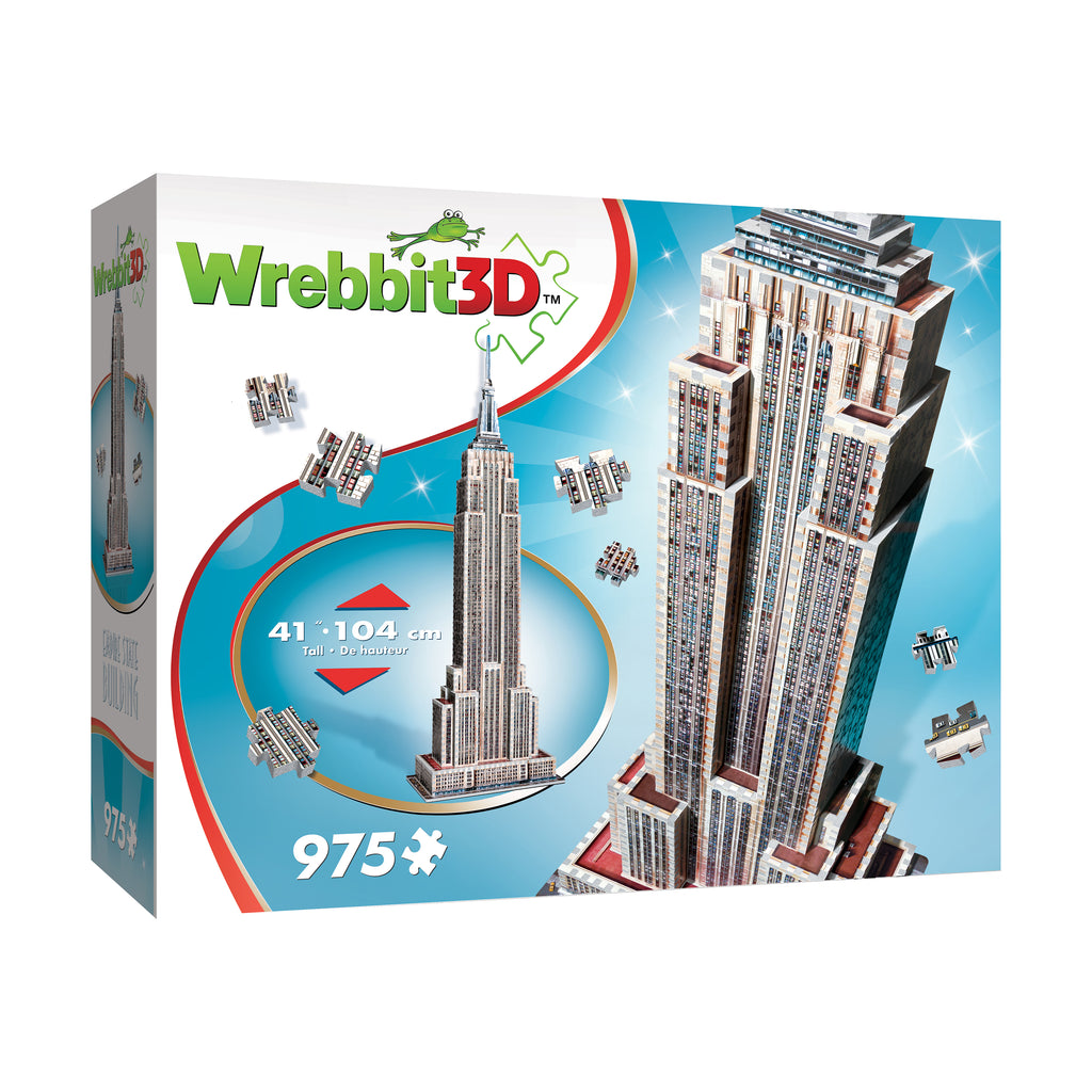 Wrebbit Empire State Building 3D Puzzle: 975 Pcs