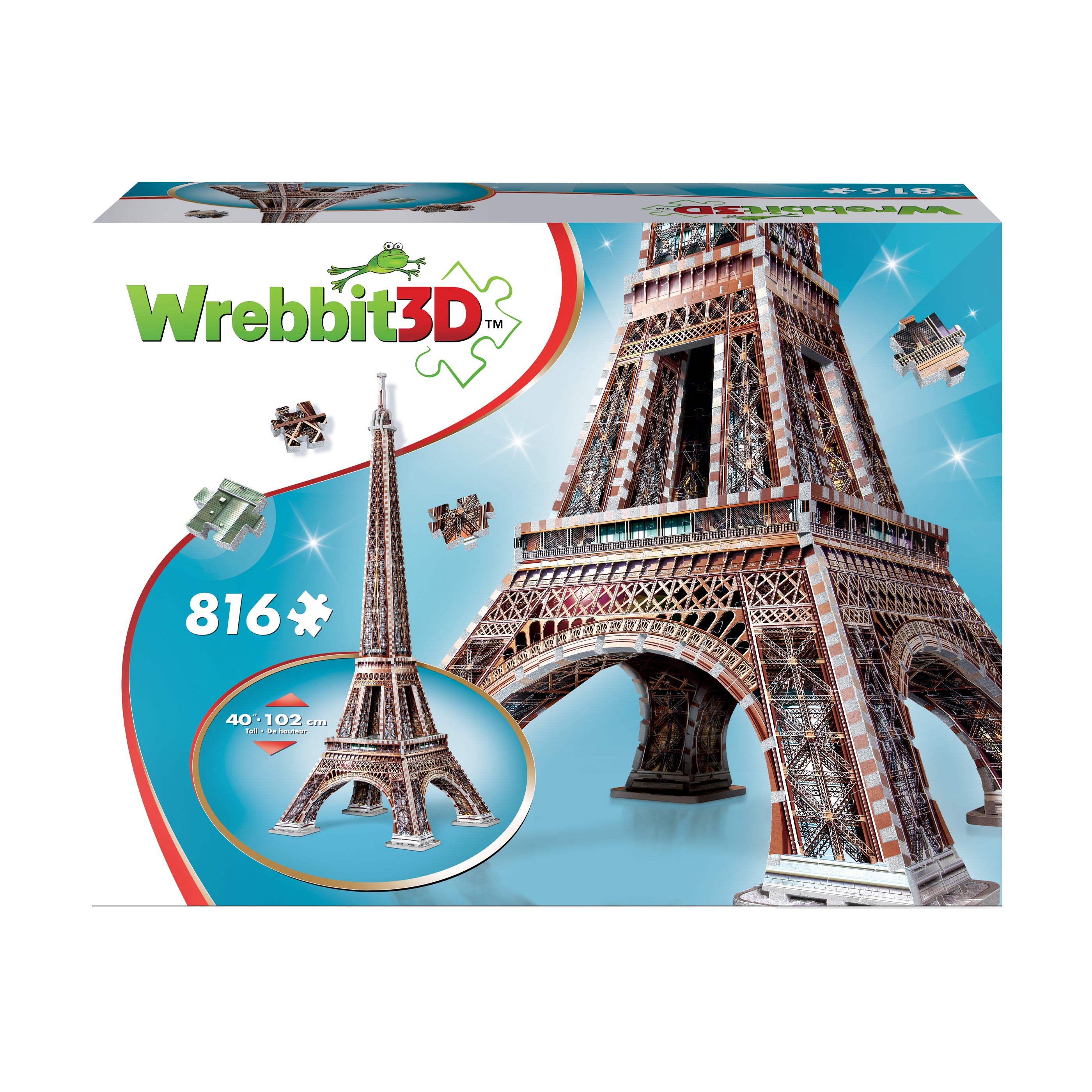 WREBBIT: Eiffel Tower: 3D Puzzle