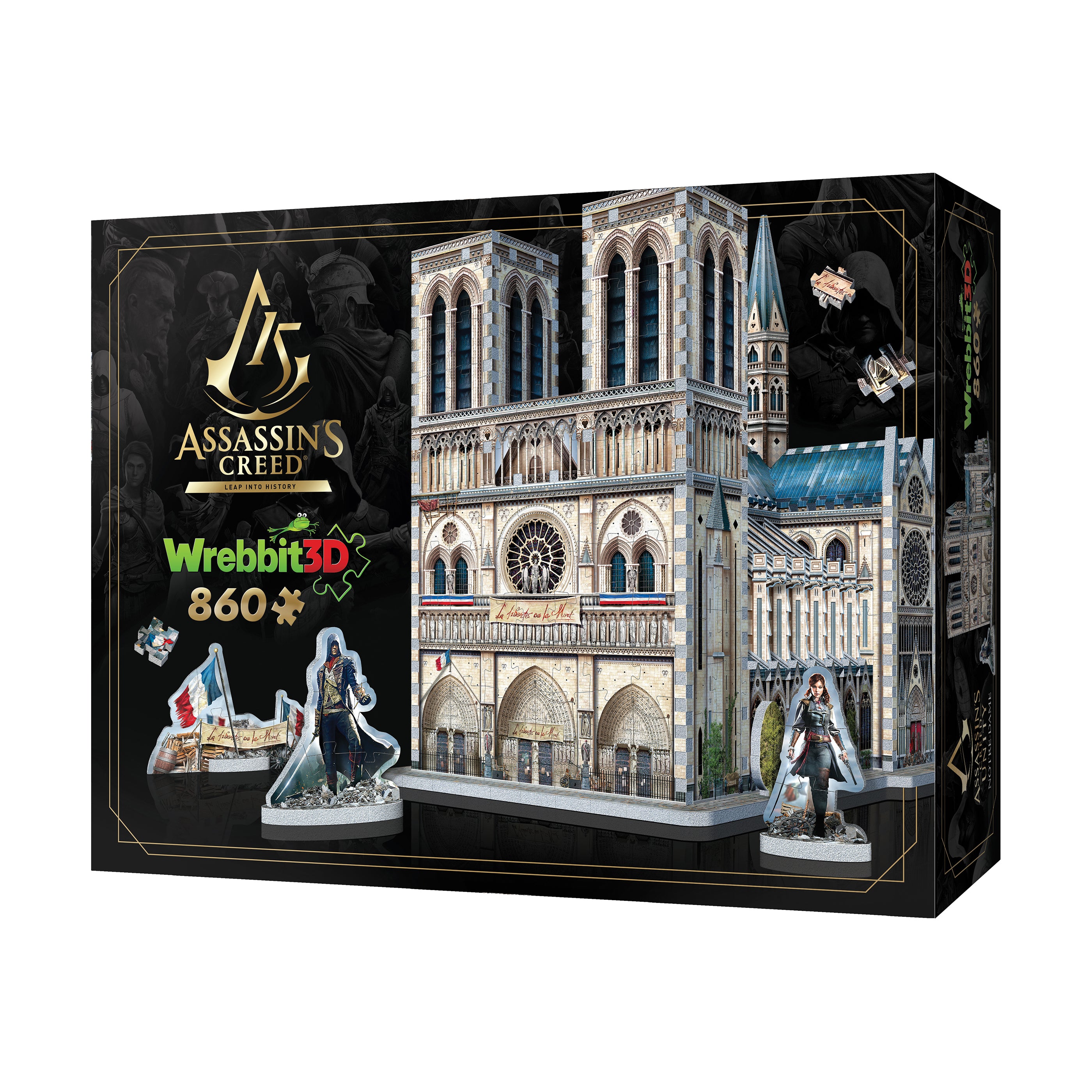 voor sieraden Ongelofelijk Assassin's Creed Unity Notre-Dame 3D Puzzle: 860 Pcs | AreYouGame –  AreYouGame.com